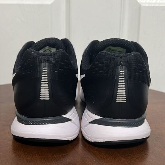 🔥 NIKE Air Zoom Pegasus 34 Running Shoe  Black/White - Women Sz 7 - EXCELLENT - Picture 10 of 15